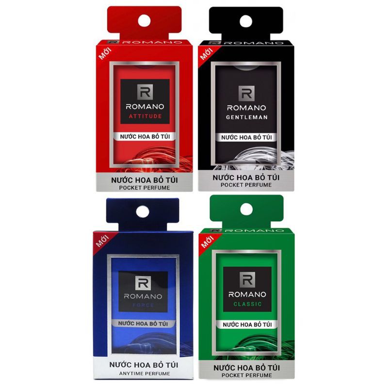 Nước hoa Romano bỏ túi 18ml | Thế Giới Skin Care