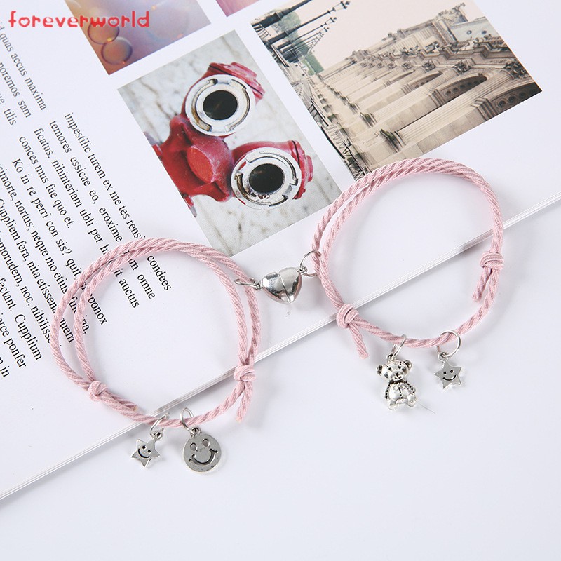 Cặp Vòng Tay Mặt Hình Phi Hành Gia Và Ngôi Sao Nhiều Kiểu Dáng Nam Châm Trái Tim Hút Nhau Cho Các Cặp Đôi | BigBuy360 - bigbuy360.vn