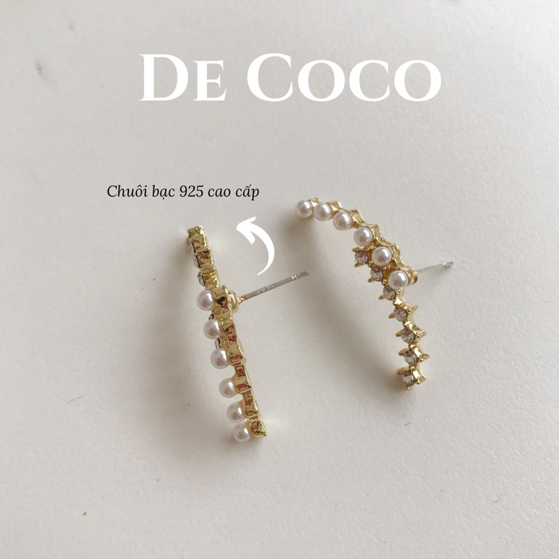 Khuyên tai nữ sao băng Shooting Star decoco.accessories