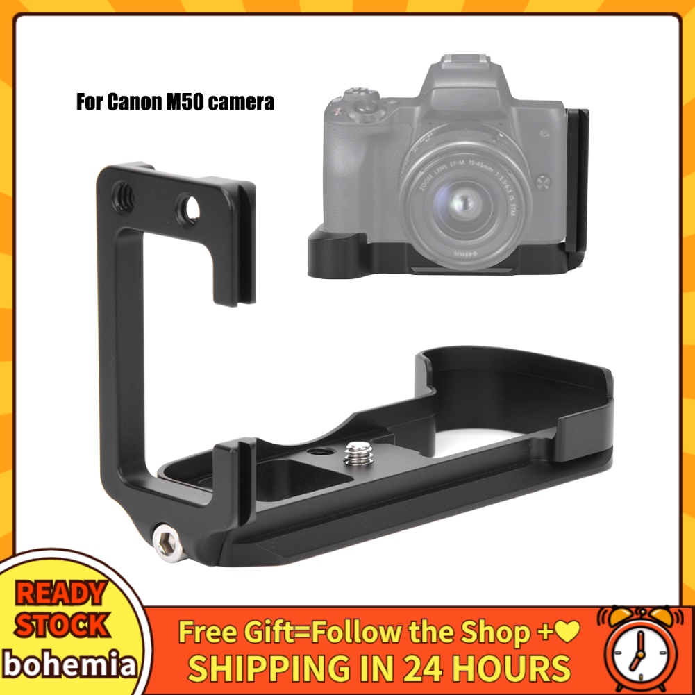 (Bohemia)Giá Đỡ Chữ L Cho Máy Ảnh Canon Eos M50