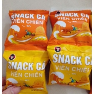 snack cá viên chiên