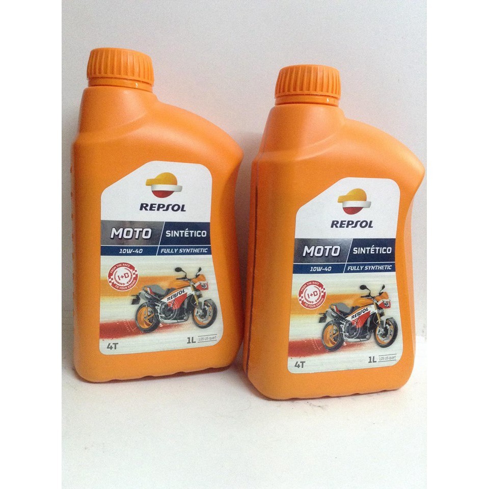 1l1 Nhớt repsol sintiteco 10w40 tổng hợp toàn phần