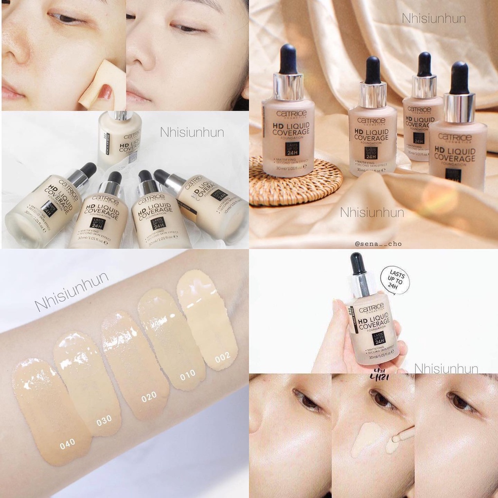 Kem nền Catrice HD Liquid Coverage