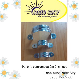 Đai ôm, cùm omega ôm ống nước  nhiều kích cỡ