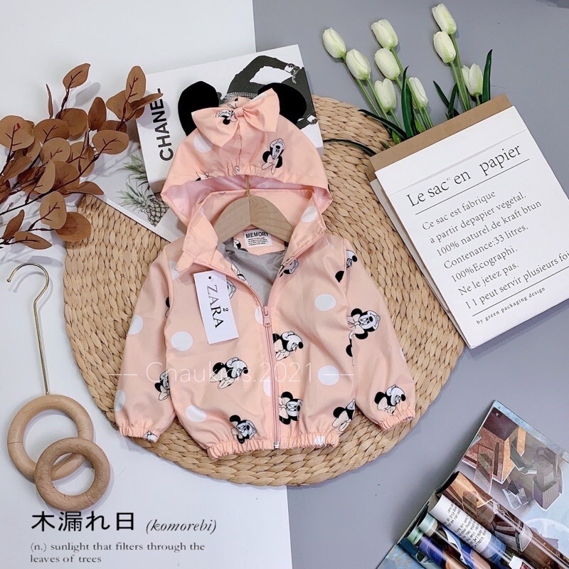 Áo khoác mickey cho bé