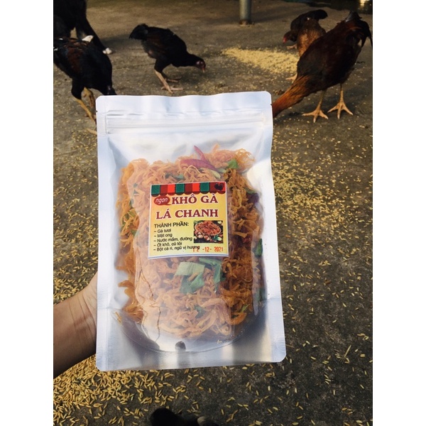 KHÔ GÀ LÁ CHANH NHÀ LÀM (0,5KG) | BigBuy360 - bigbuy360.vn
