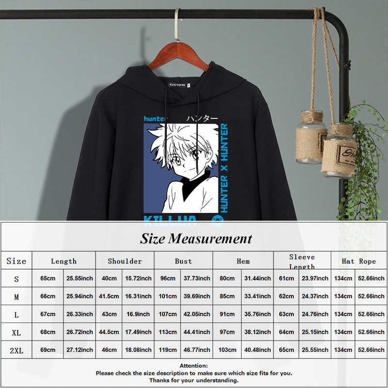 Áo Hoodie In Họa Tiết Phim Anime Hunter X Hunter 3d Năng Động | BigBuy360 - bigbuy360.vn