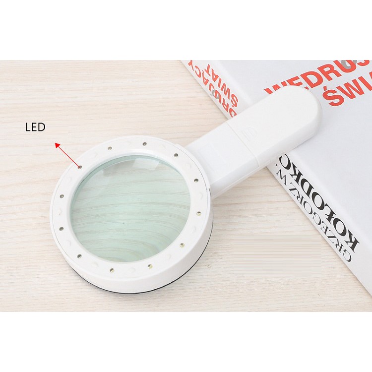 Kính lúp cầm tay 30X chuyên dùng đọc sách, sữa chữa mạch điện tư,....