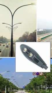 Đèn led đường cao áp 100w,nguồn done,chip epistar