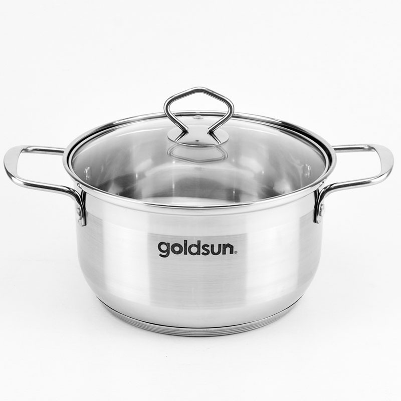 Bộ nồi inox 3 chiếc 5 đáy Goldsun GPS1740-S