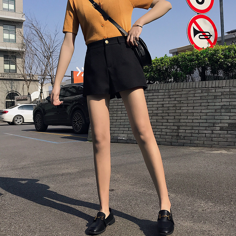 Quần Short Chữ A Lưng Cao Dáng Rộng Thời Trang Xuân Hè 2021 Cho Nữ | BigBuy360 - bigbuy360.vn