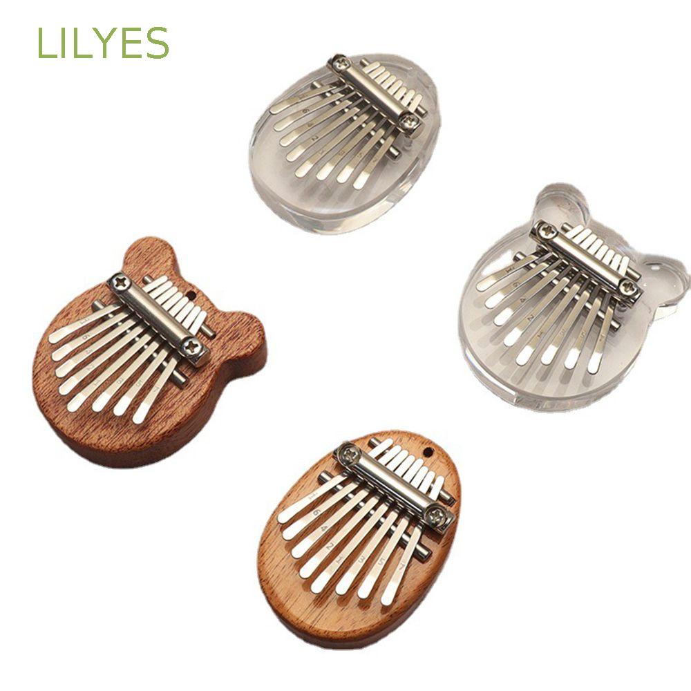 Đàn Kalimba 8 Phím Bằng Gỗ Gụ Chất Lượng Cao Cho Bé