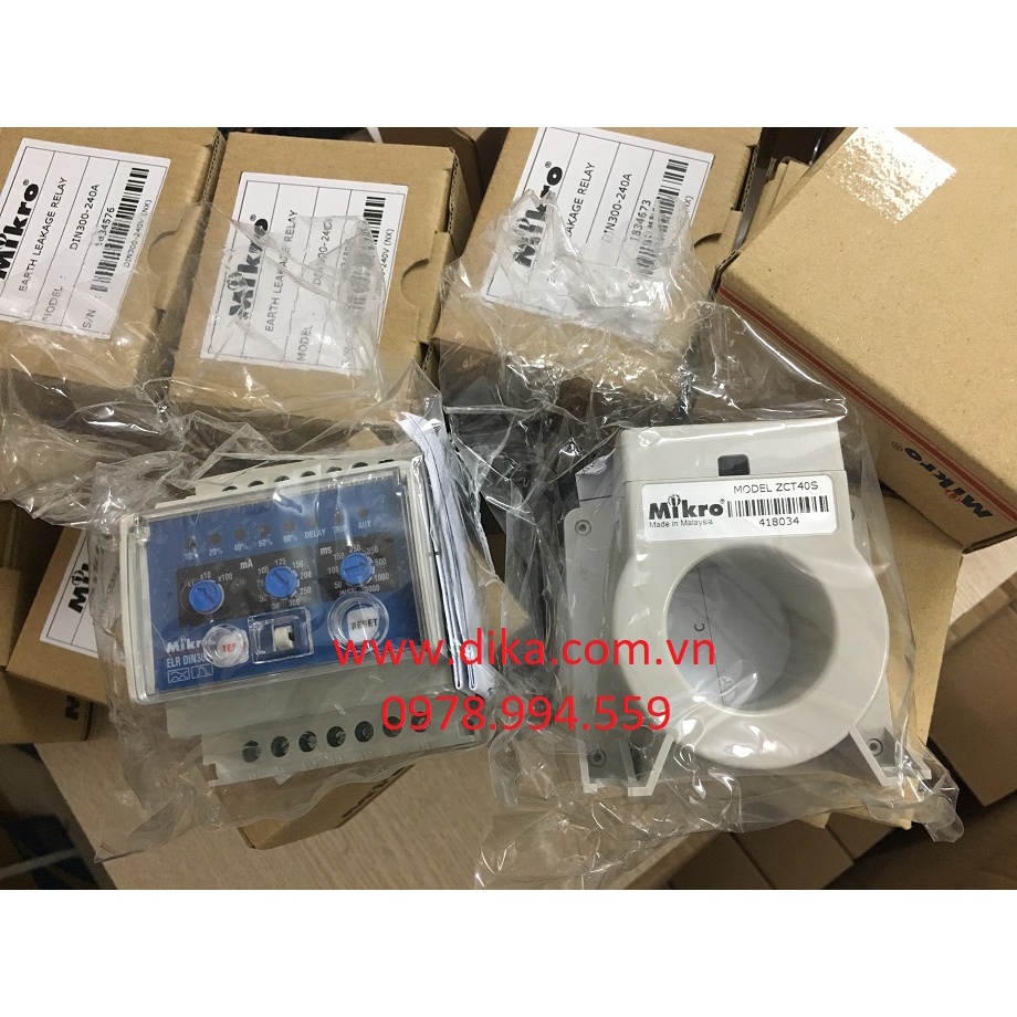 Rơle bảo vệ dòng rò DIN300-240A