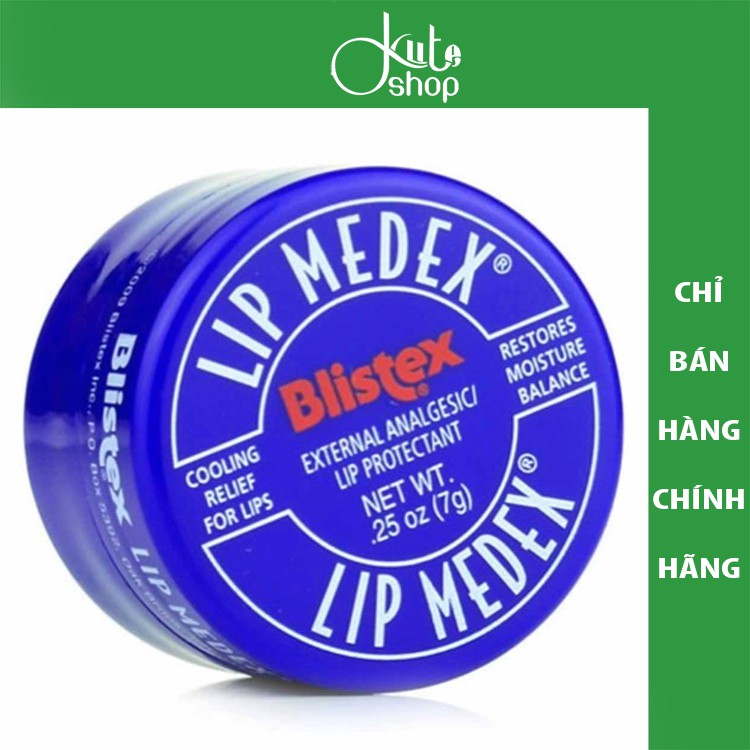 {Bill US} Son dưỡng giảm nứt nẻ môi Blistex Lip Medex 7g