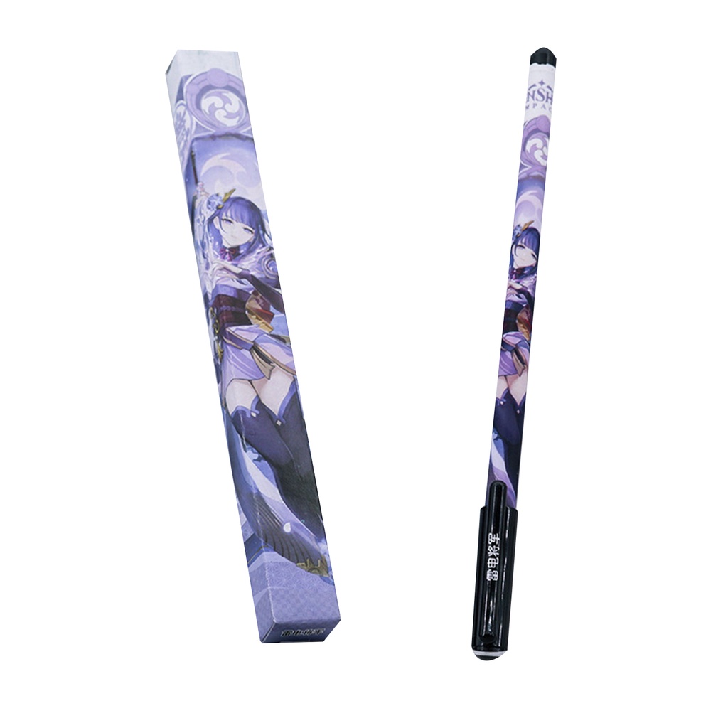 Bút Bi Mực Gel Ngòi 0.5Mm In Hình Anime Genshin Impact Tokyo Revengers