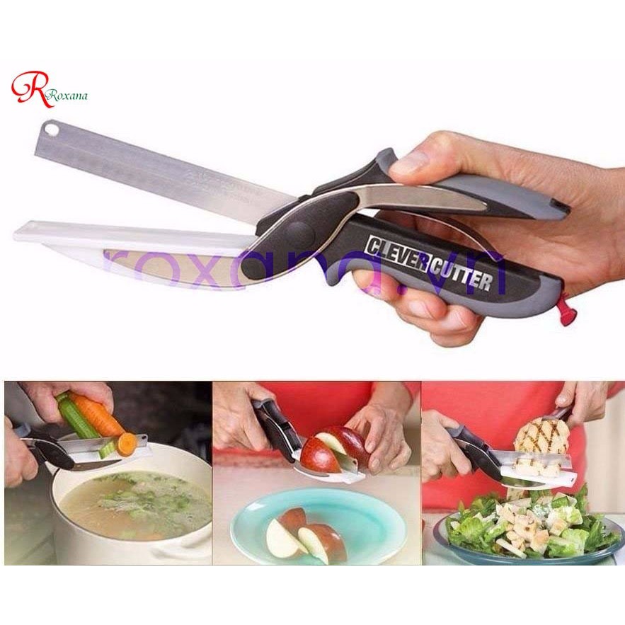 PVN6592 Kéo cắt tỉa đa năng 3 in 1 clever cutter T2