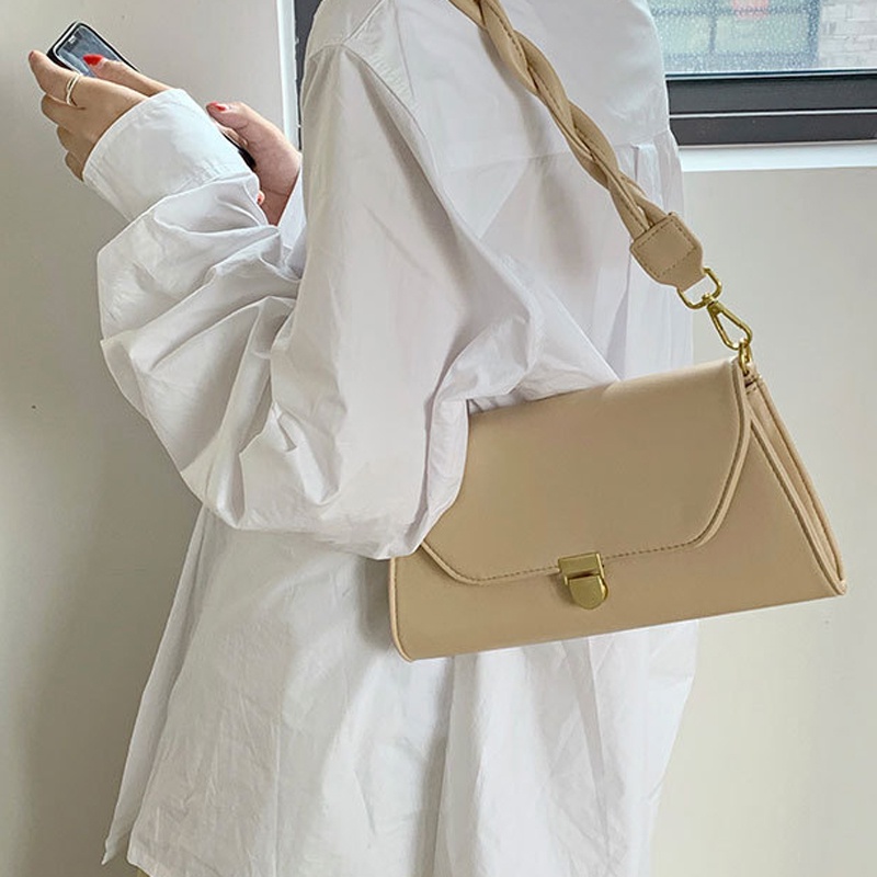 Ielgy Túi Đeo Vai Bện Dây Phong Cách Phương Tây niche Hợp Thời Trang Cho Nữ