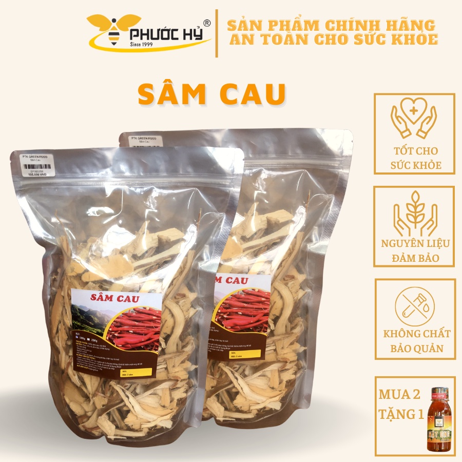 Sâm cau rừng khô thiên nhiên không chất bảo quản 500g