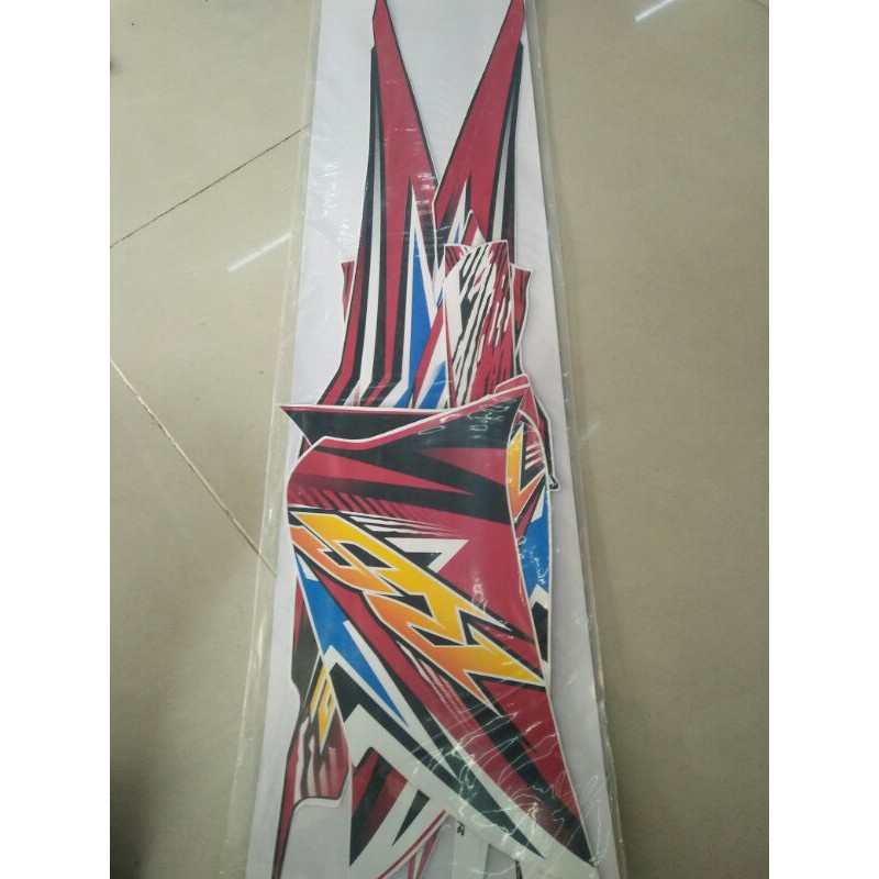 Bộ tem Wave RS 110 đời 2011 màu đỏ