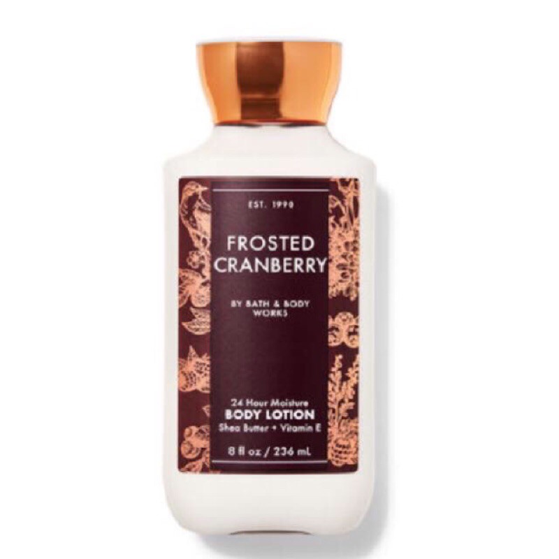 [Auth]Sữa dưỡng thể lưu hương mịn da Bath and Body Works - Frosted Cranberry 236ml