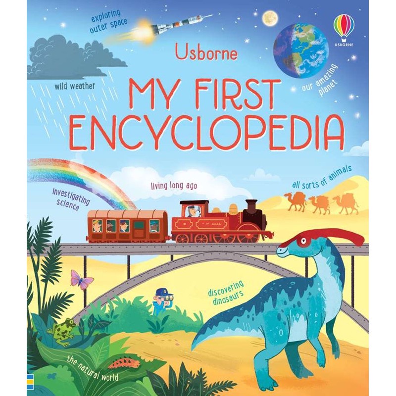 Sách Usborne khoa học cho bé 6-8 tuổi Usborne My First Encyclopedia