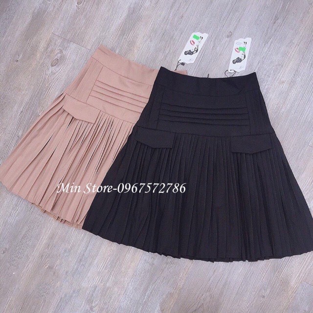 [Mã FADIRECT20 giảm 20K đơn 150K] [HÀNG ĐẸP] Chân váy ngắn xếp ly thời trang túi đẹp thời trang màu đen (đủ size SML) | BigBuy360 - bigbuy360.vn