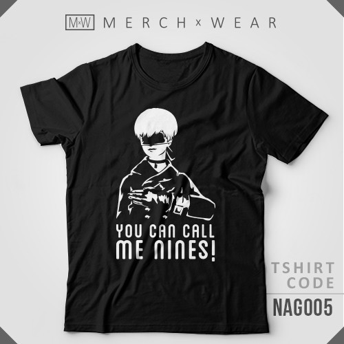 Mẫu áo thun in hình 9S "YoRHa No.9 Type S" - Nier:Automata độc đẹp