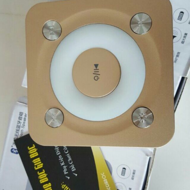 Loa bluetooth Aidu A9 có led nghe nhạc hay
