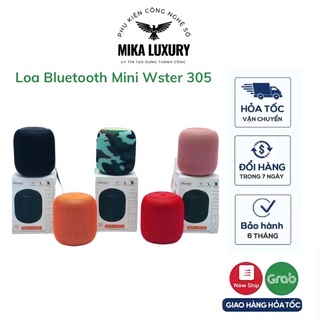 Loa Bluetooth Wster 305 Loa bluetooth mini WS 305, loa cầm tay bass mạnh âm thanh hay, hỗ trợ cắm nhớ BH 06 Tháng