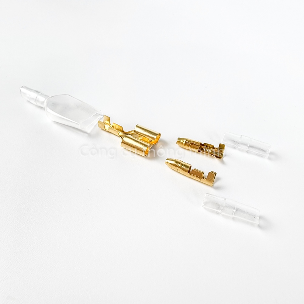 Cos đầu đạn nối dây 3.5/4.0 dùng cho dây 0.5-1.5mm2