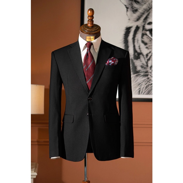 ÁO VEST NAM ADAM STORE ĐEN AV274