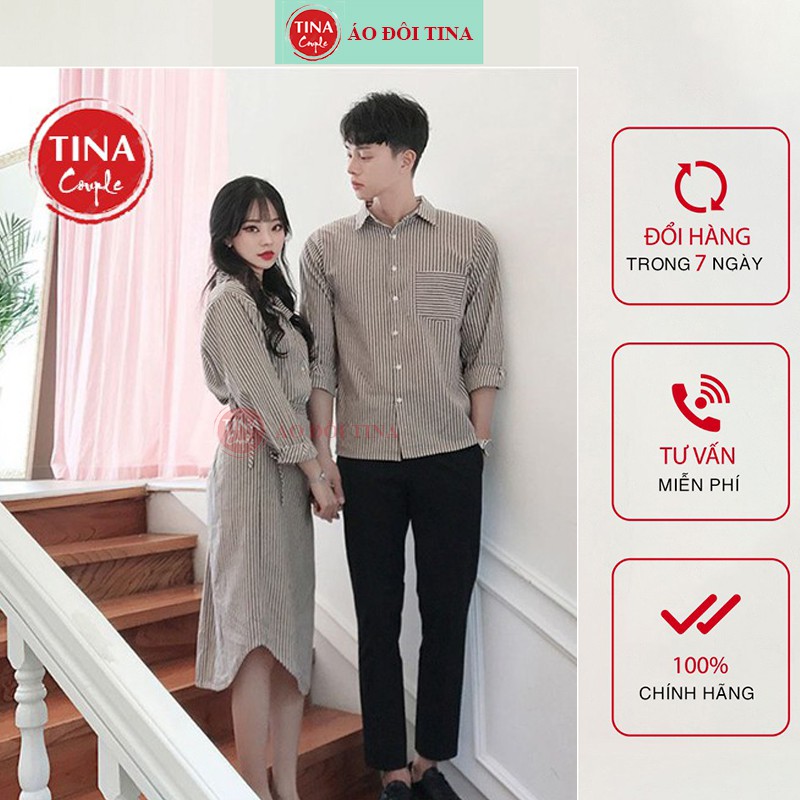 Áo Đôi Nam Nữ, Set Váy Áo Hàn Quốc Cực Đẹp, Áo Cặp Vải Mịn Không Nhăn, Đồ Đôi Mẫu Mới Nhất Dạo Phố