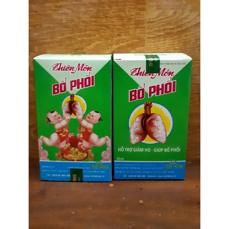 Thiên Môn Bổ Phổi Trẻ Em