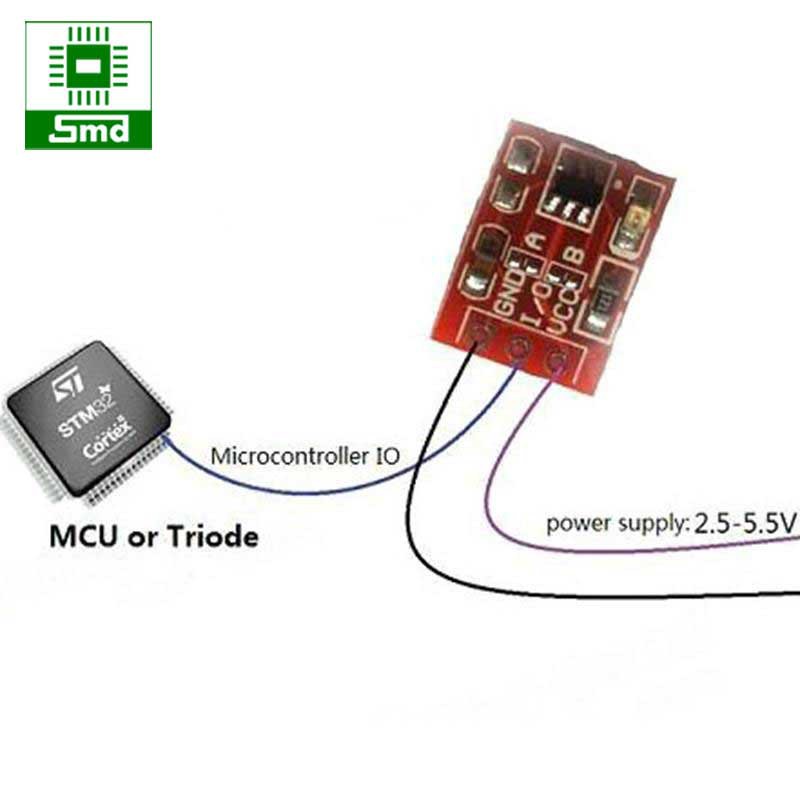 Module cảm ứng chạm tay TTP223 mini