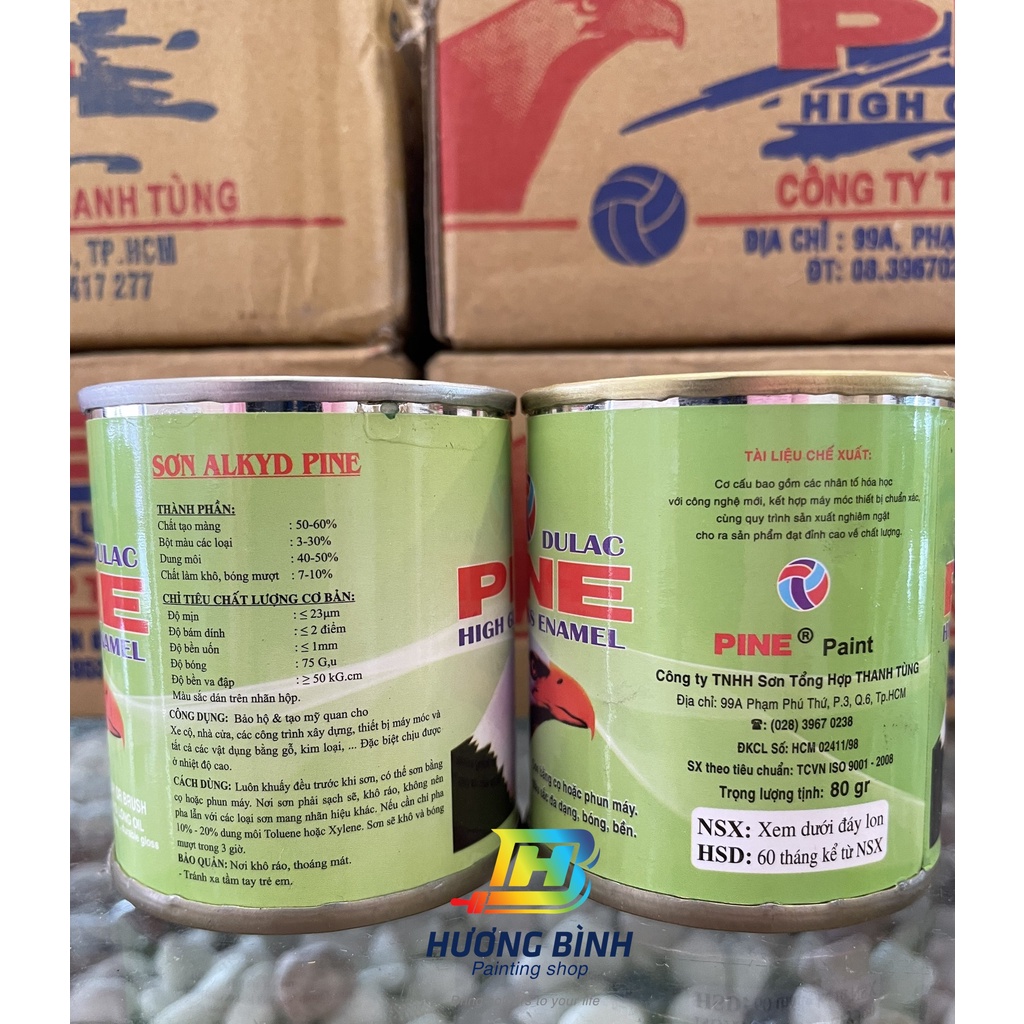 Sơn dầu con ó Pine (lon 80g)