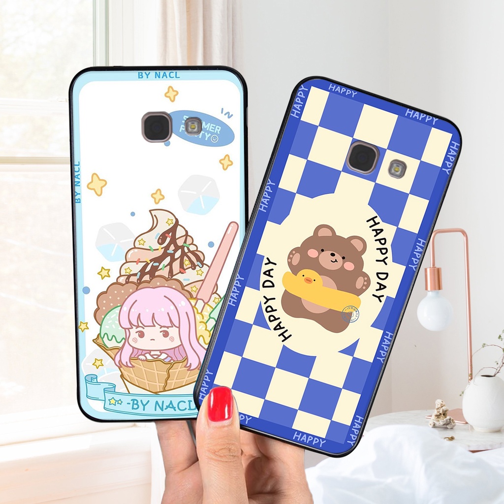 Ốp lưng Samsung Galaxy A7 2017 / A720 in hình 3D gấu mới nhất - sang - chảnh - ĐẸP- BỀN