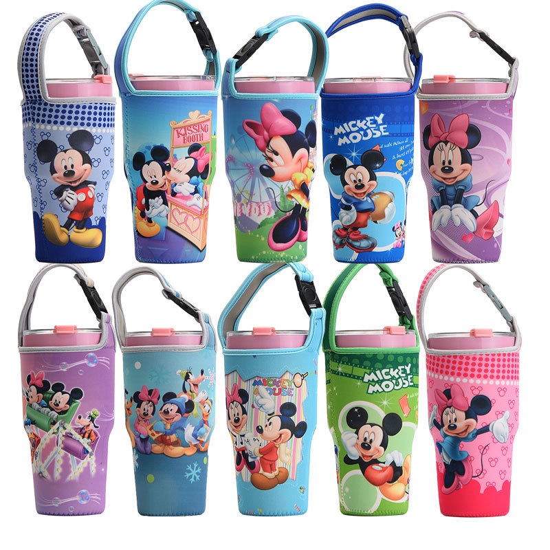 Vỏ Bọc Bình Nước Đá Bằng Silicon Tiện Dụng Mang Theo Du Lịch / Chơi Thể Thao