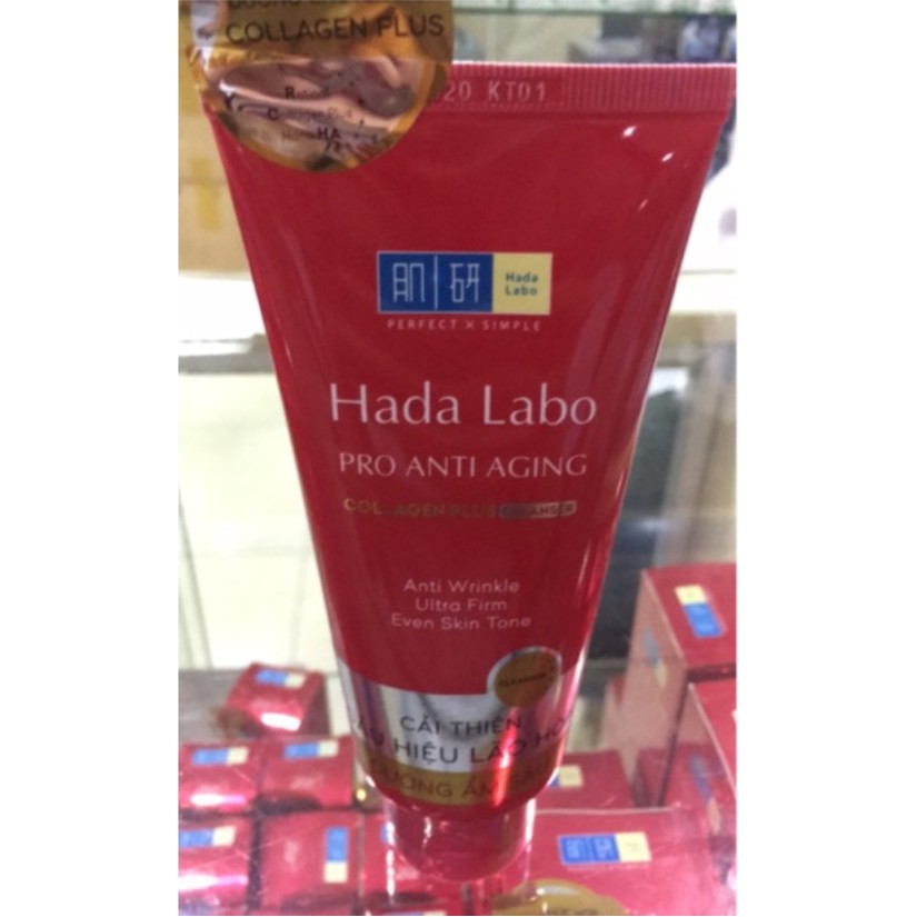 Sữa rửa mặt Hada Labo chống lão hoá