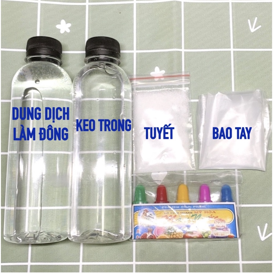 Tổng Hợp Các Bộ Kit Làm Slime