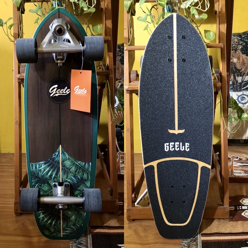 Ván surfskate geele