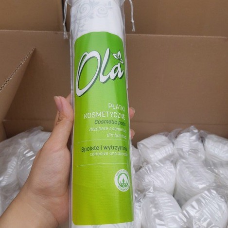 Bông tẩy trang OLA Cotton Pads Ba Lan 120+30 miếng (150 miếng) | BigBuy360 - bigbuy360.vn