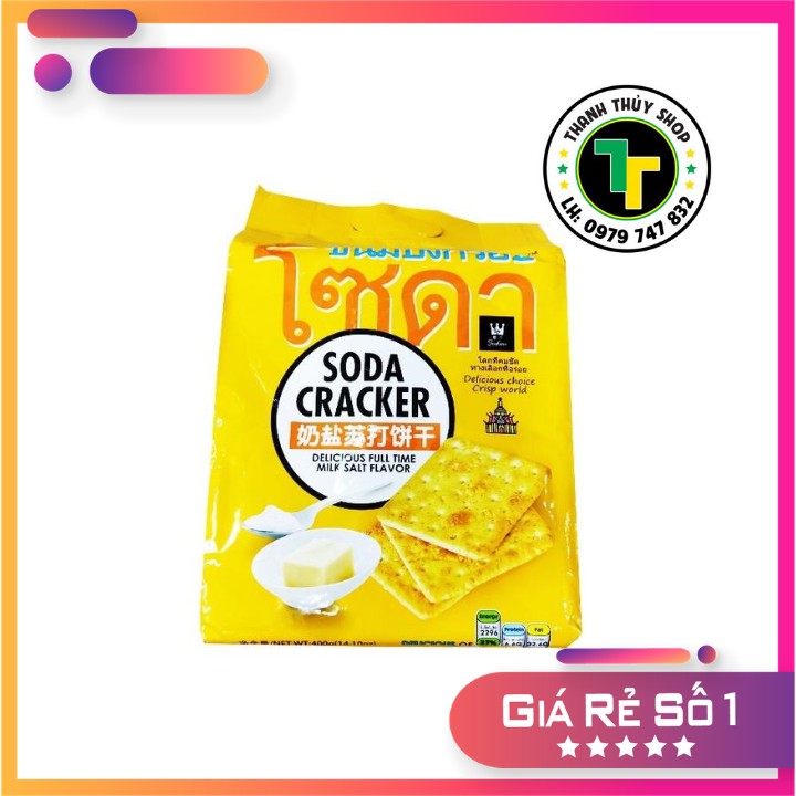 Bánh quy mặn Thái Lan giòn rụm ngon banh nóc có thể ăn kiêng chọn vị ngẫu nhiên loại 400g | BigBuy360 - bigbuy360.vn