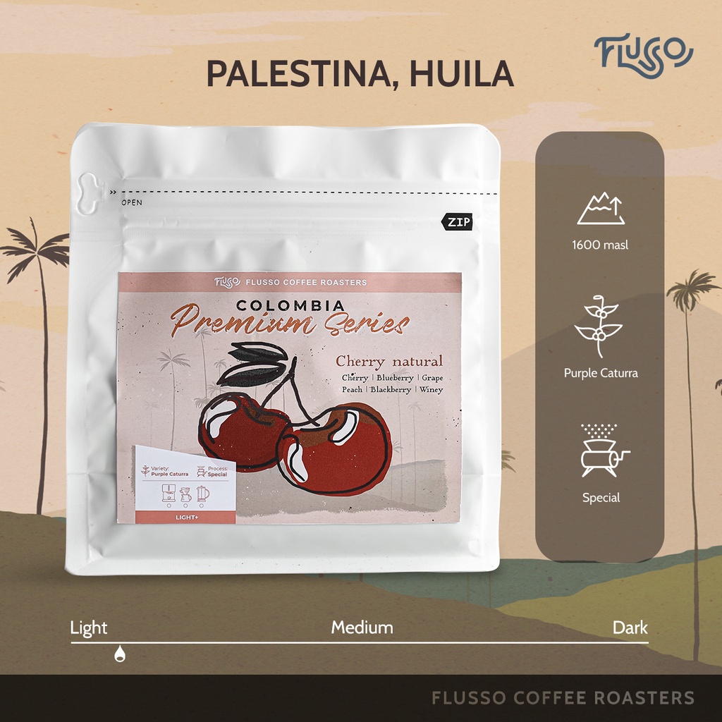 Cà phê Specialty Colombia Cherry Natural - Colombia Premium Series