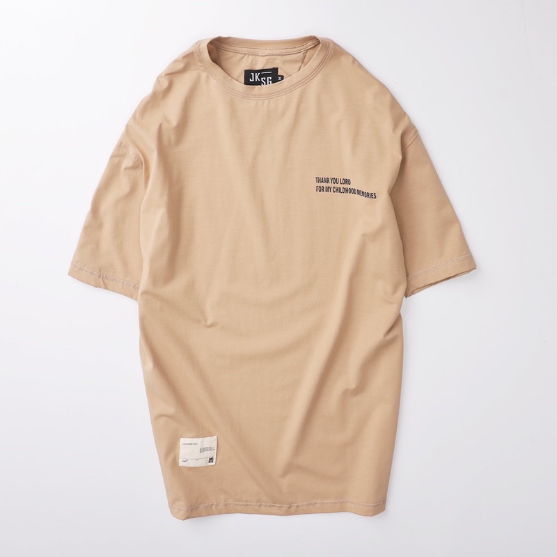[JKSG] Áo Thun Cotton Cao Cấp Ngắn Tay Unisex, Chất Đẹp Co Giãn Tốt, Dày Dặn, In Hình ý nghĩa Back To Childhood