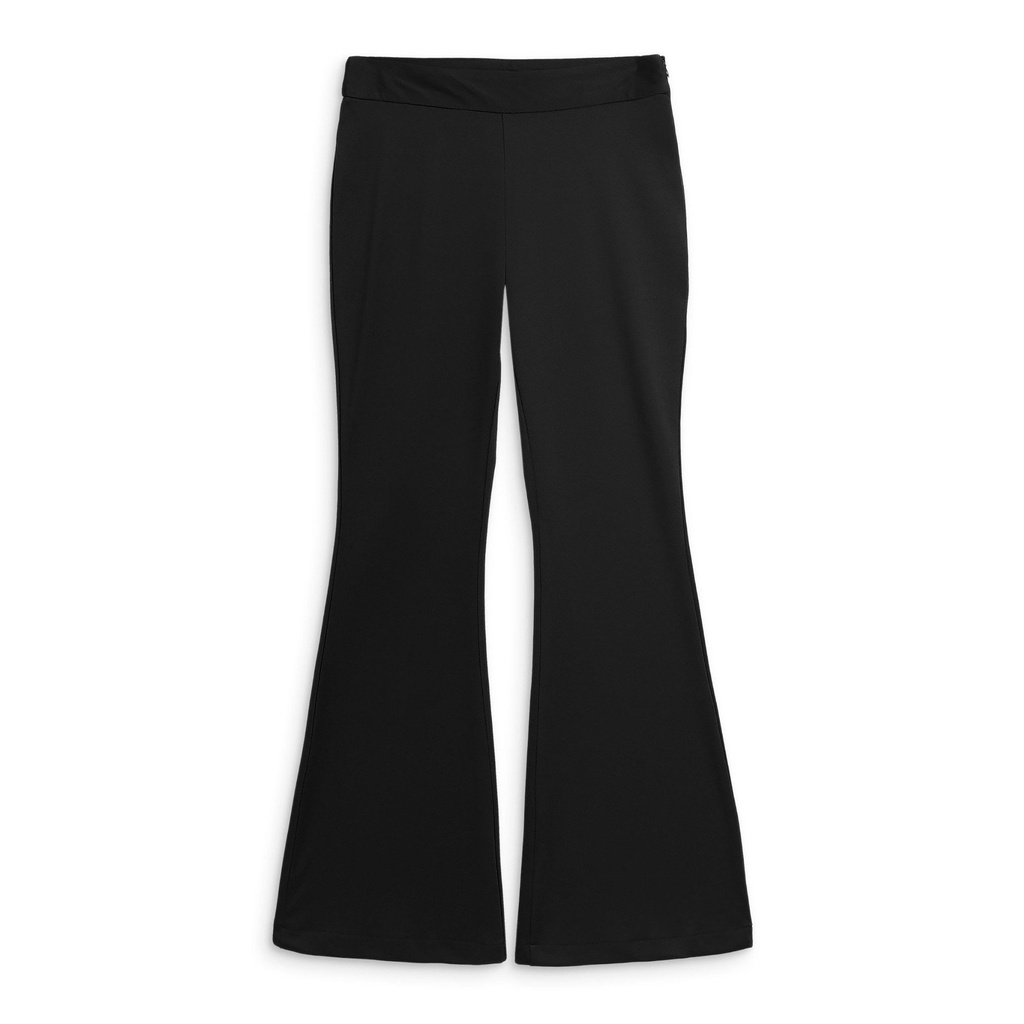 Quần Dài Nữ Ống Loe Basic , Chất Cotton Thoải mái , WQD000009,SOMEHOW