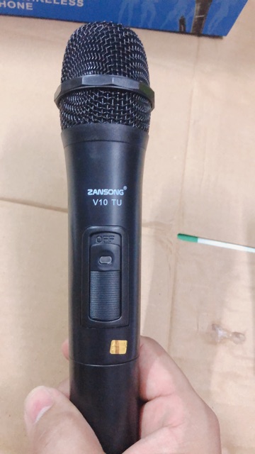 [Mã ELHACE giảm 4% đơn 300K] Mic không dây bluetooth zangsong V10