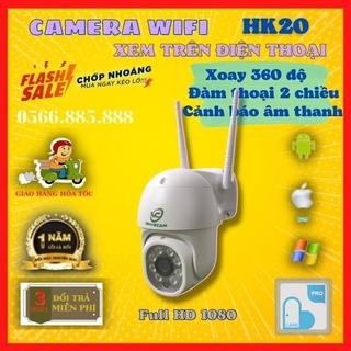 Mua Camera giám sát wifi ONVIZCAM hk20 carecam camera mini ngoài trời xoay 360 chống nước 2.0 Mpx có màu ban đêm  báo động