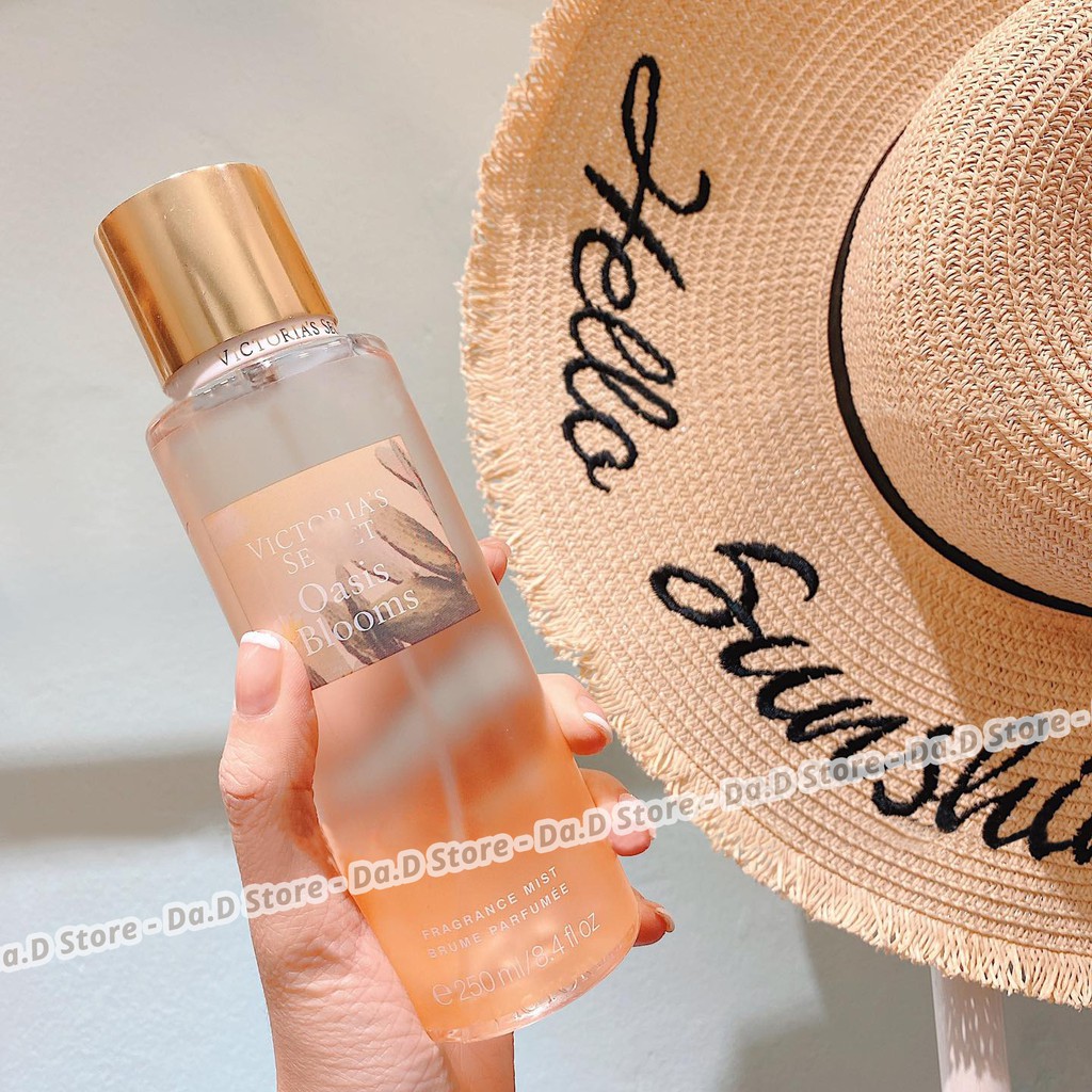 Body Mist 🍀𝐅𝐫𝐞𝐞𝐒𝐡𝐢𝐩 𝐗𝐓𝐑𝐀🍀 Xịt VICTORIA'S SECRET Fresh Oasis 250ML - Ốc đảo tươi xanh - Da.d Cosmetics