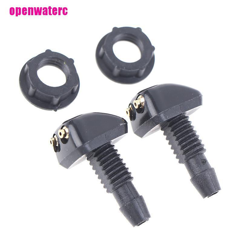 Set 2 vòi phun nước vệ sinh kính chắn gió trước tiện dụng cho xe ô tô