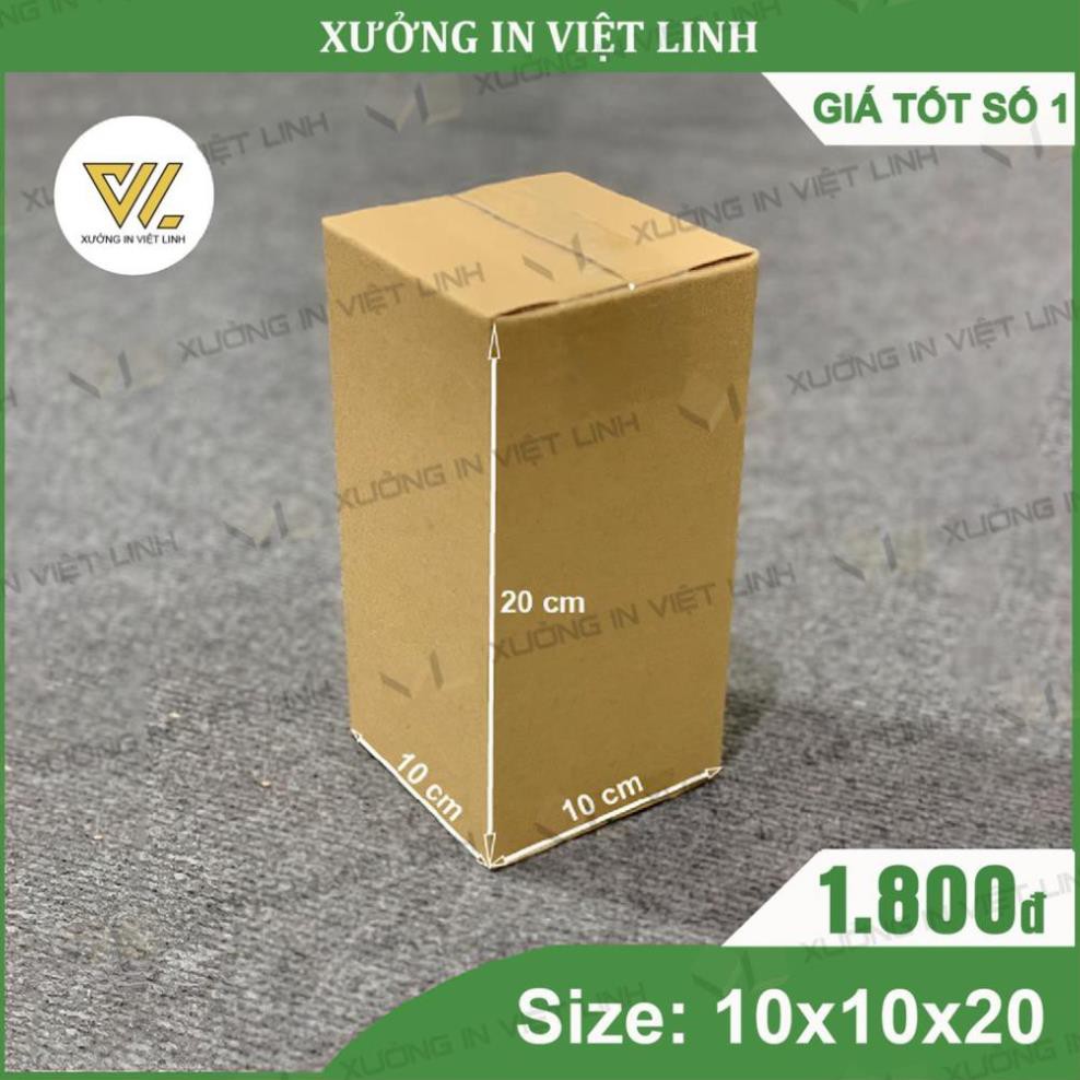 [FreeShip - Giá gốc tận xưởng] COMBO 100 Hộp 20x10x10 - Hộp Carton Đóng Hàng